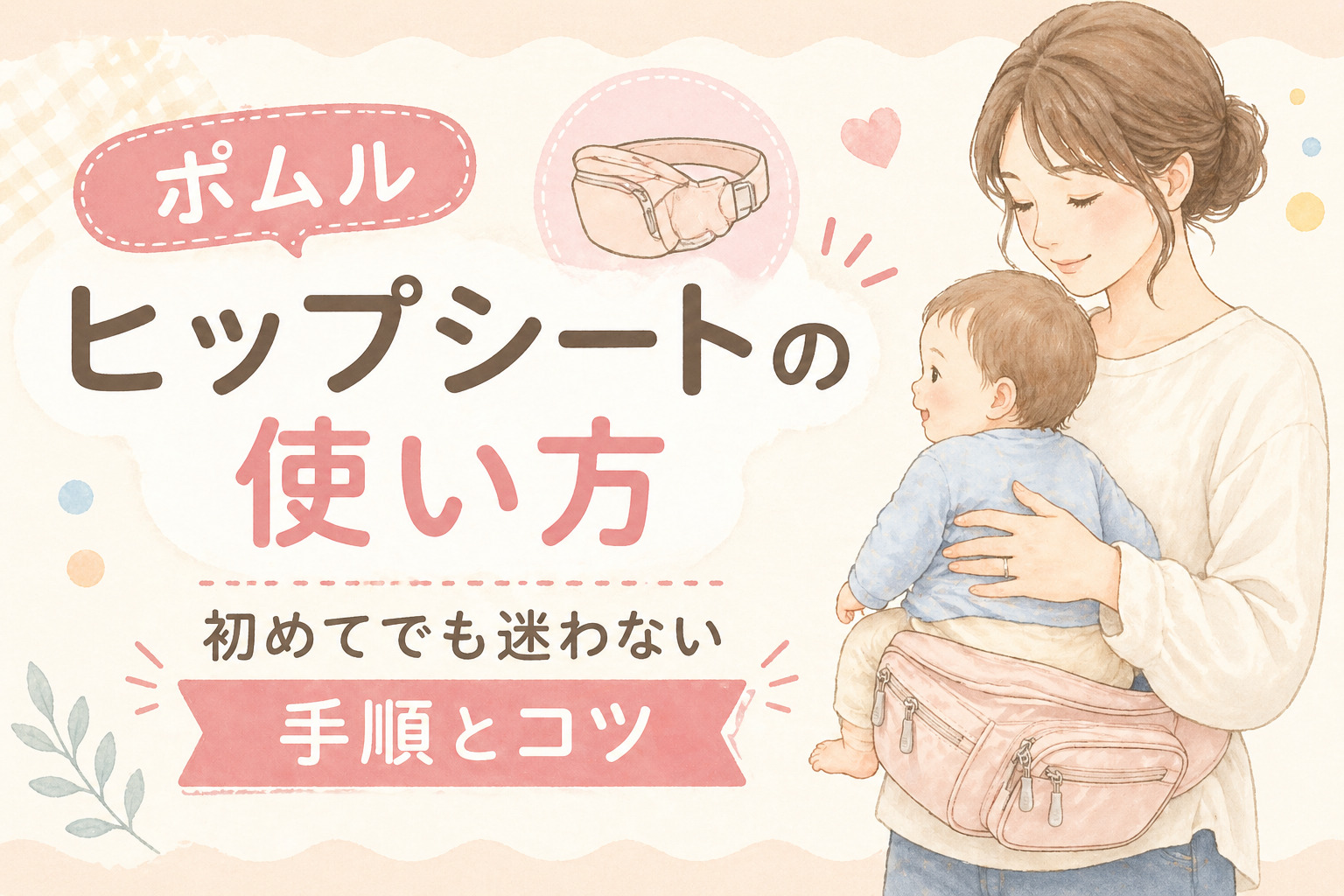ポムル ヒップシートの使い方｜初めてでも迷わない手順とコツ