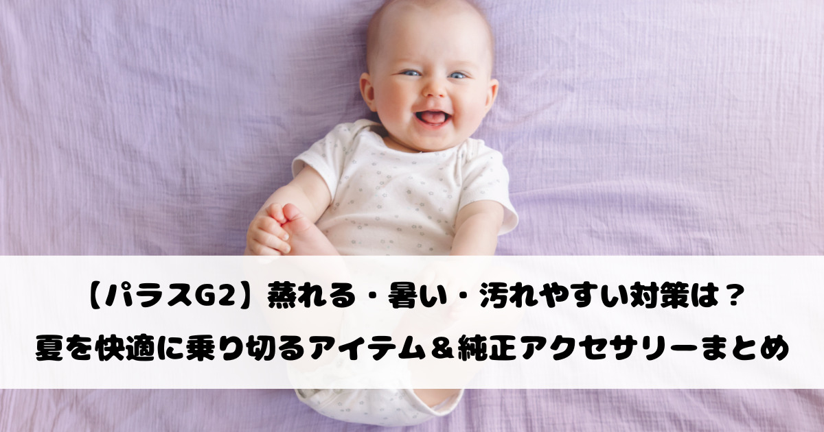 【パラスG2】蒸れる・暑い・汚れやすい対策は？夏を快適に乗り切るアイテム＆純正アクセサリーまとめ